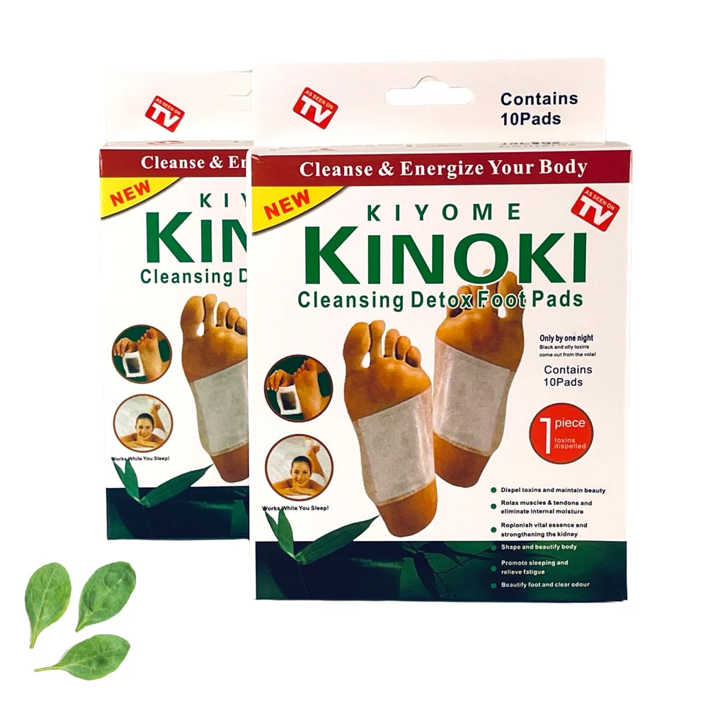 Kinoki Detox Fodplastre - 5 dages kur (10 stk. pakke) - Image 4