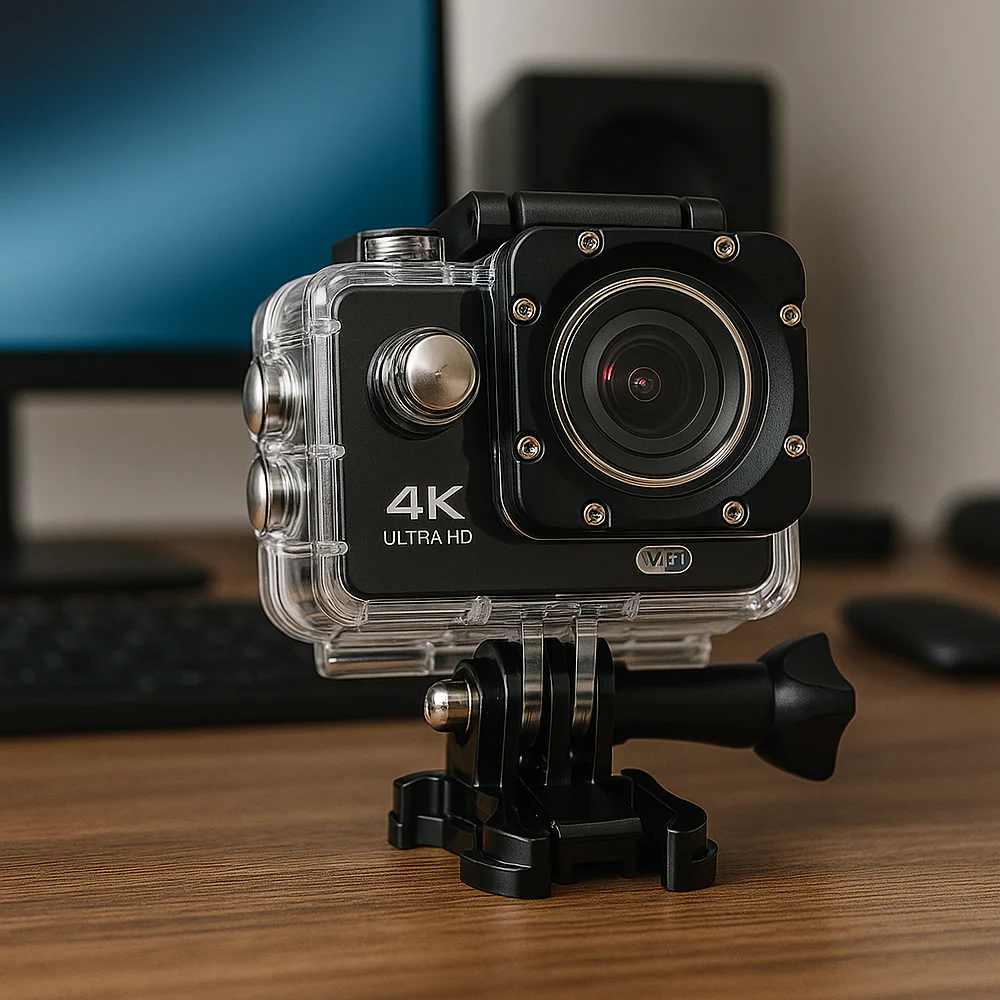 Action Kamera 4K m/vandtæt etui 30 meter - 16.0 mega Pixels - Image 6