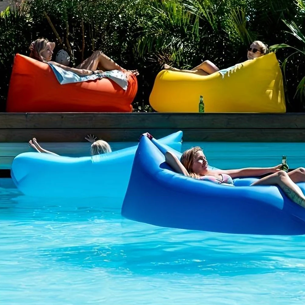 Air Bean oppustelig liggestol/liggesæk til strand, have eller festival - Image 6