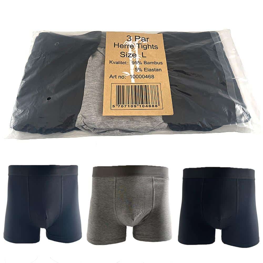 3 par Bambus Boxershorts til Mænd – Bløde & Åndbare Underbukser - Image 6