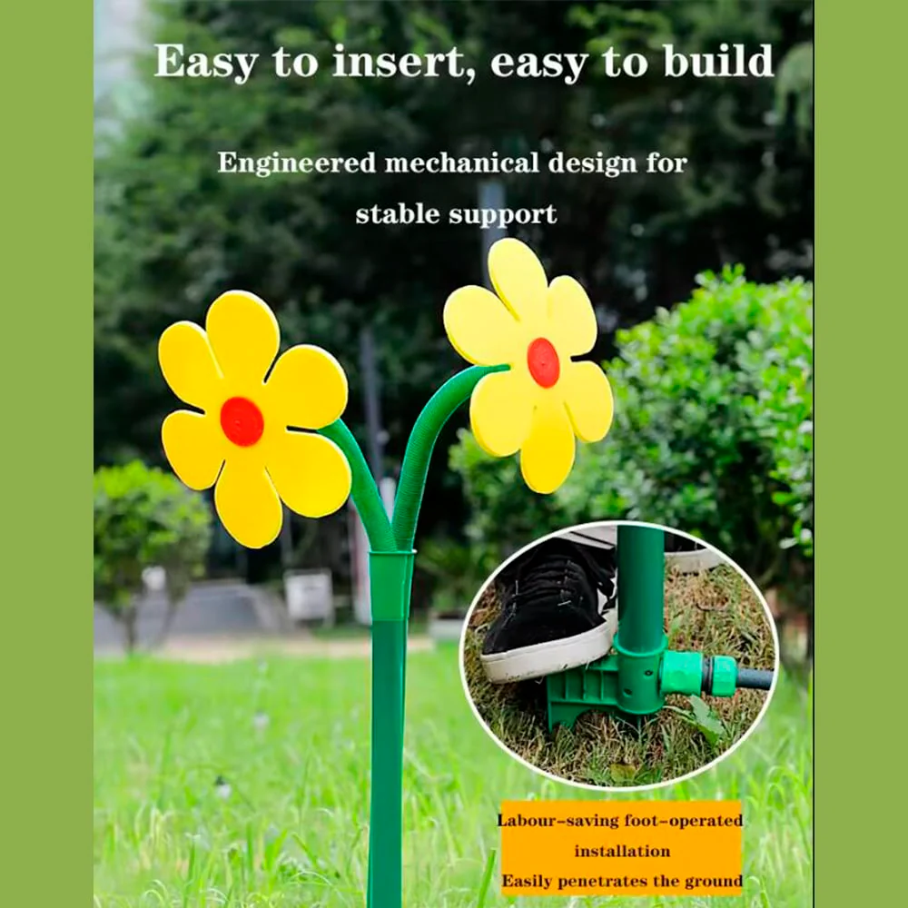 Blomsterformet sprinkler - dekorativ & effektiv - Image 3