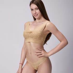 Blondetrusser (G-streng) - pakke med 5 stk (sort, hvid, beige) - Image 11