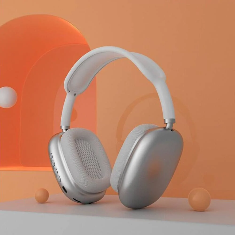 Bluetooth Headset P9 (Sølv og Sort)