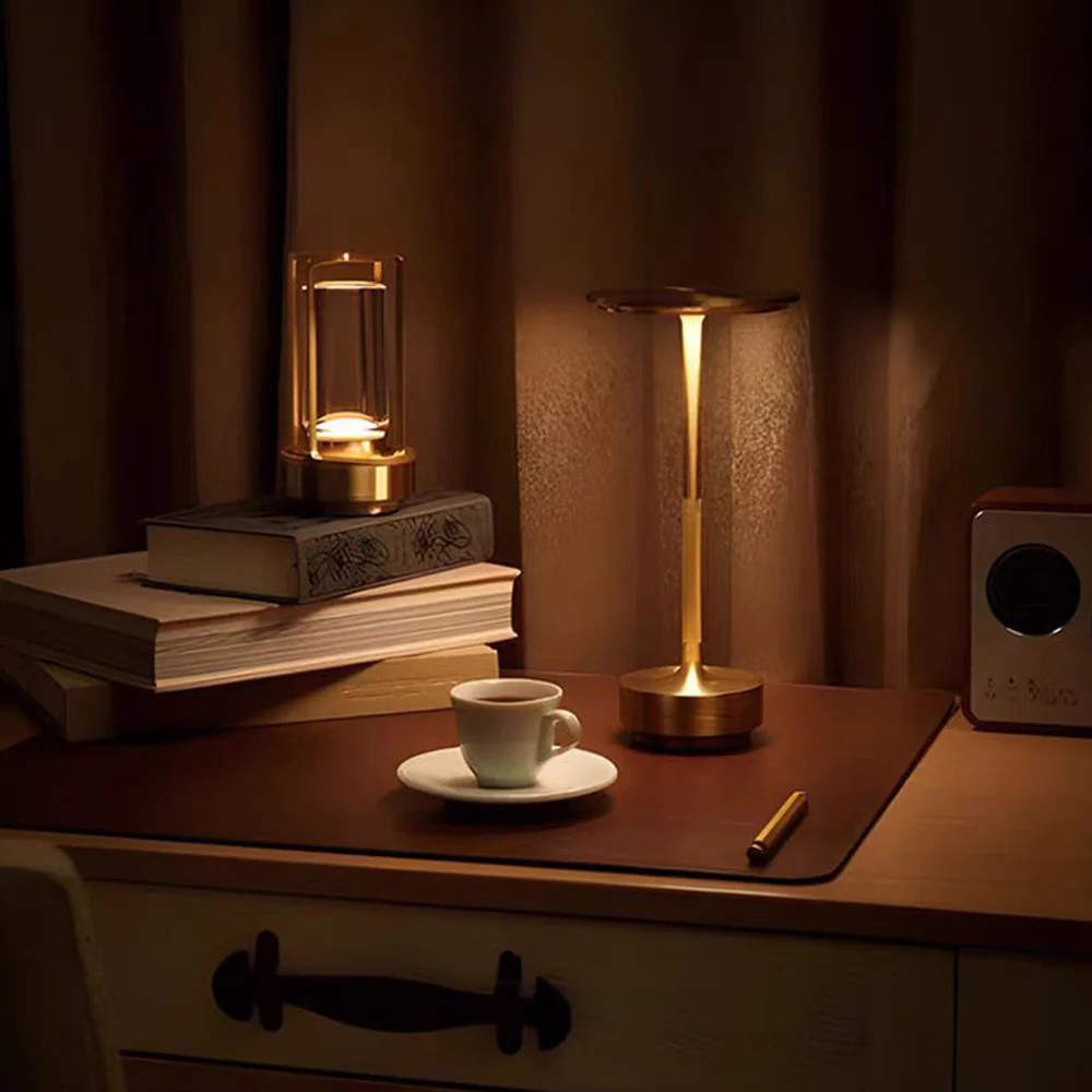 Bordlampe LED m/touch & genopladelig funktion - Image 2