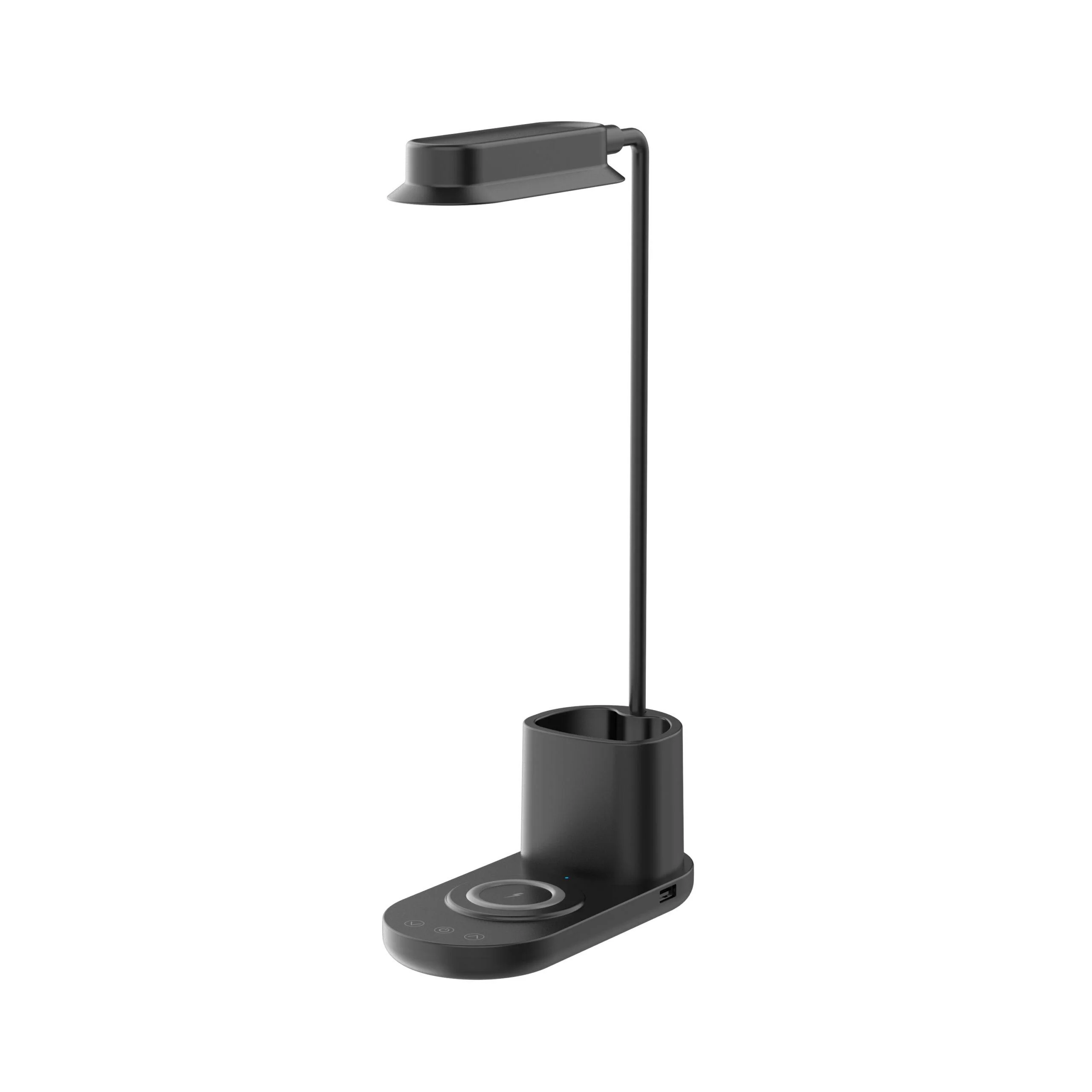 LED-Bordlampe m/lysdæmper & trådløs oplader til smartphones (3-i-1) - Image 7