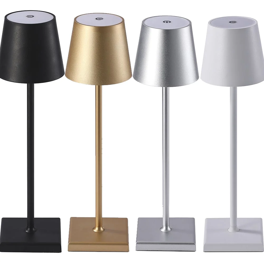 Bordlampe LED m/touch - ledningsfri - 4 farver - Image 2
