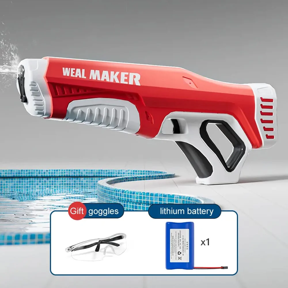 Elektrisk Kraftfuld Vandpistol der selv suger vand op når den genlader - Image 15
