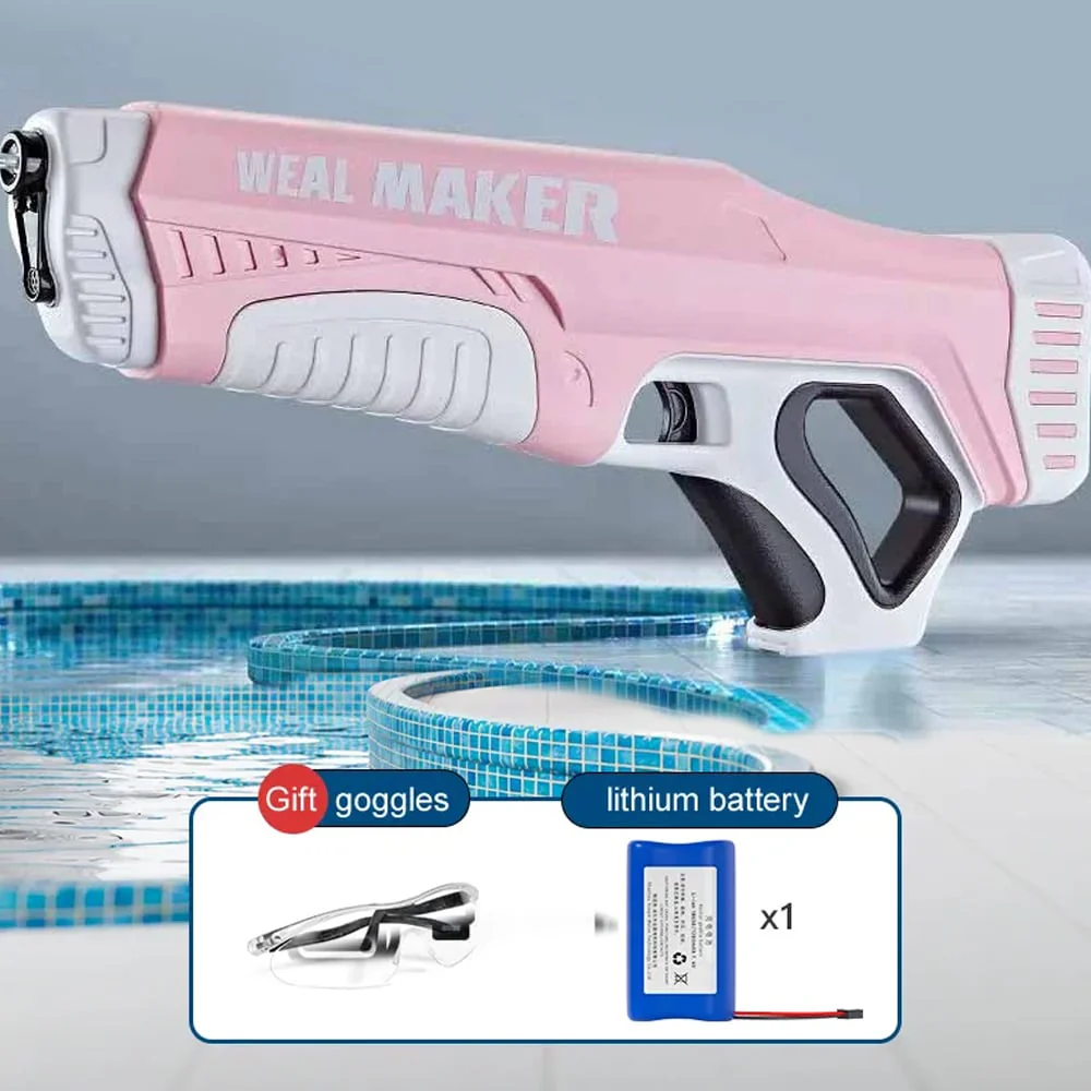 Elektrisk Kraftfuld Vandpistol der selv suger vand op når den genlader - Image 17