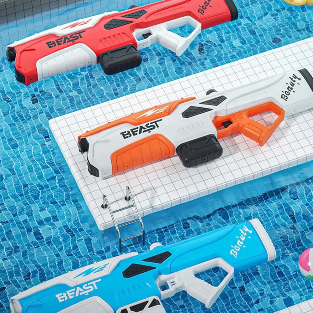 Elektrisk Vandpistol – BEAST Beauty – Kraftfuld Vandaction i Mega-størrelse! - Image 7