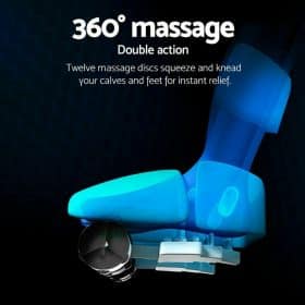 Fodmassageapparat med infrarød varme, æltning og kompression - Image 5