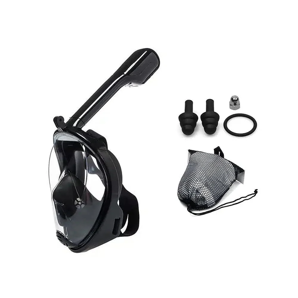 Snorkelmaske til børn og voksne med snorkel og 180 graders udsigt - Image 11