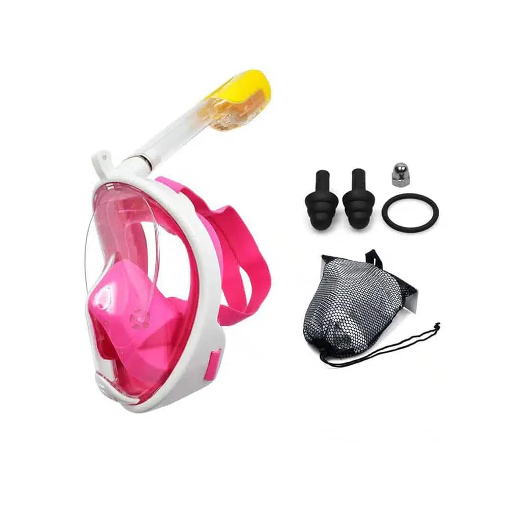 Snorkelmaske til børn og voksne med snorkel og 180 graders udsigt - Image 14