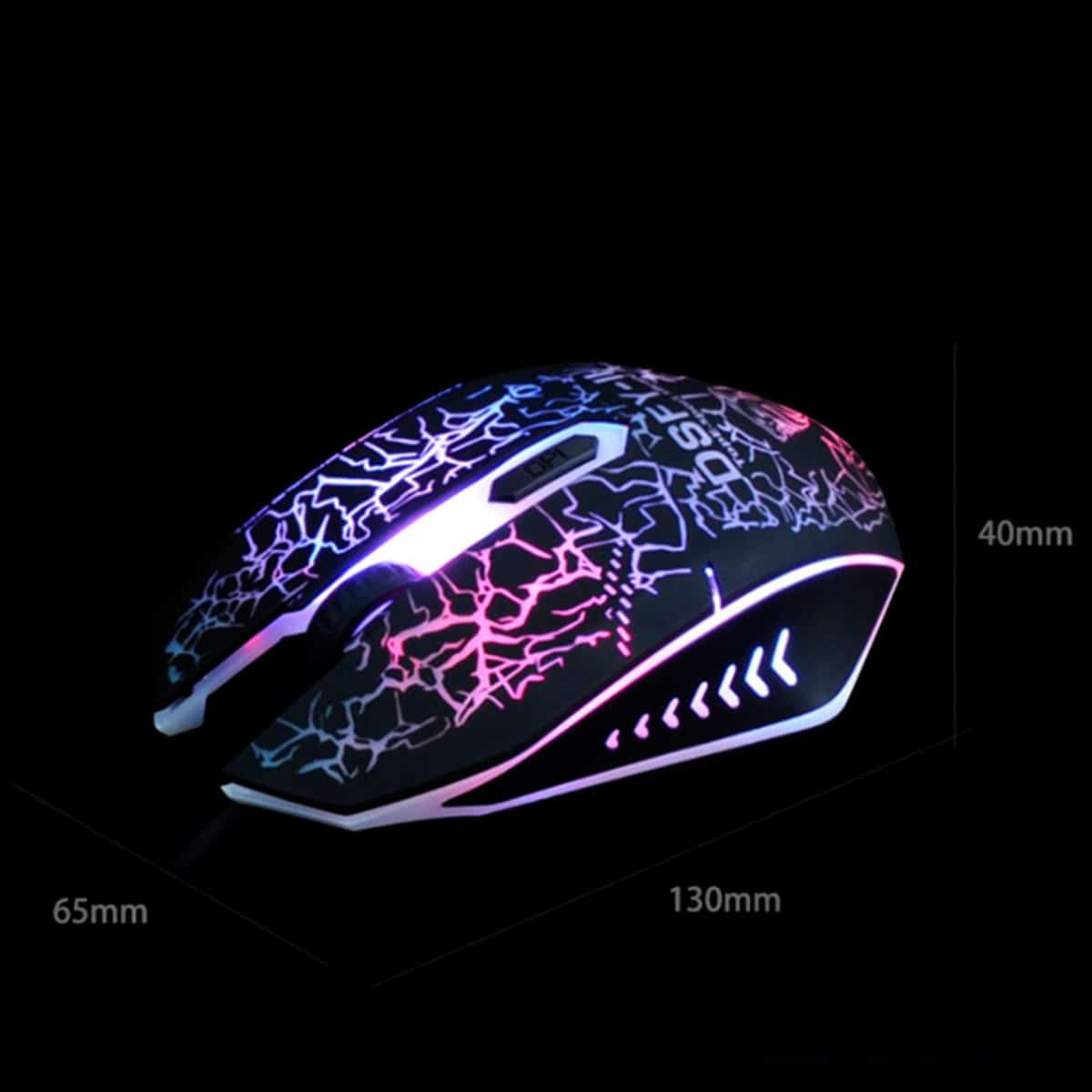Gaming tastatur & mus med backlight LED - Image 3