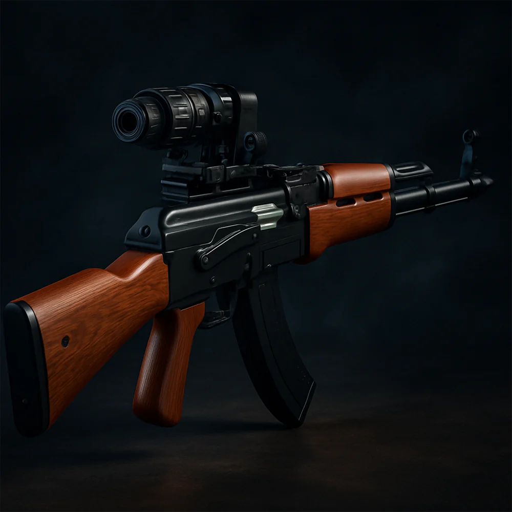 Gel Blaster – Elektrisk Gevær – Meget robust model AK47 - WH53 - Image 4