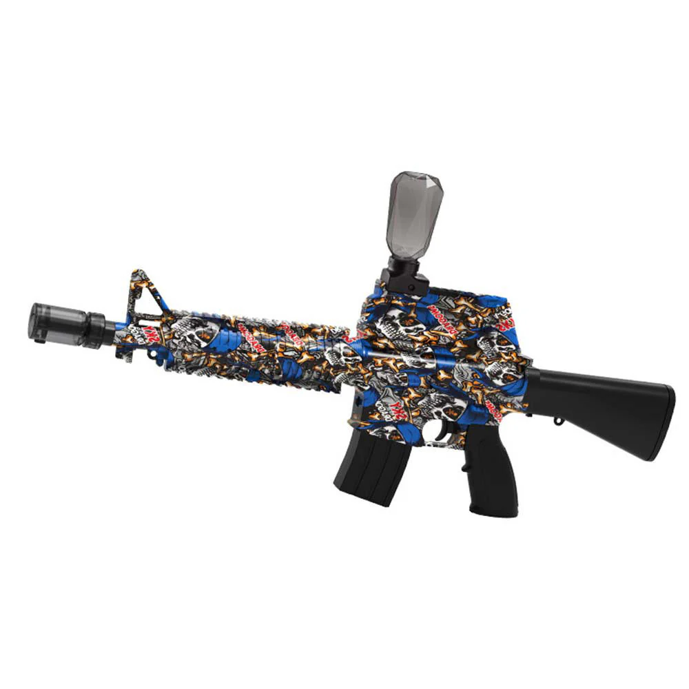 Gel Blaster M16 - elektrisk med sejt lys og røg når den skyder - Image 5