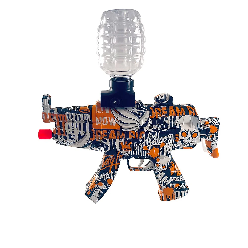 Gel Blaster Elektrisk Maskinpistol - inkl. gelékugler - rækkevidde på 20+ meter - (Ekstra stort batteri) - Image 15