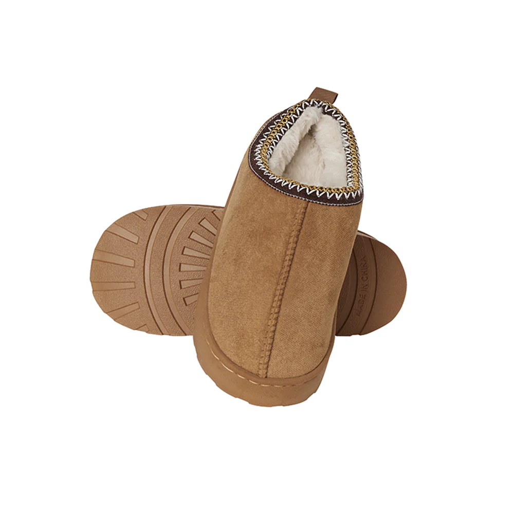 Hjemmesko – bløde, varme & luksuriøse (Brun & Beige) - Image 3