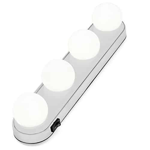 Hollywood LED Makeuplys m/sugekop til spejl - Image 2