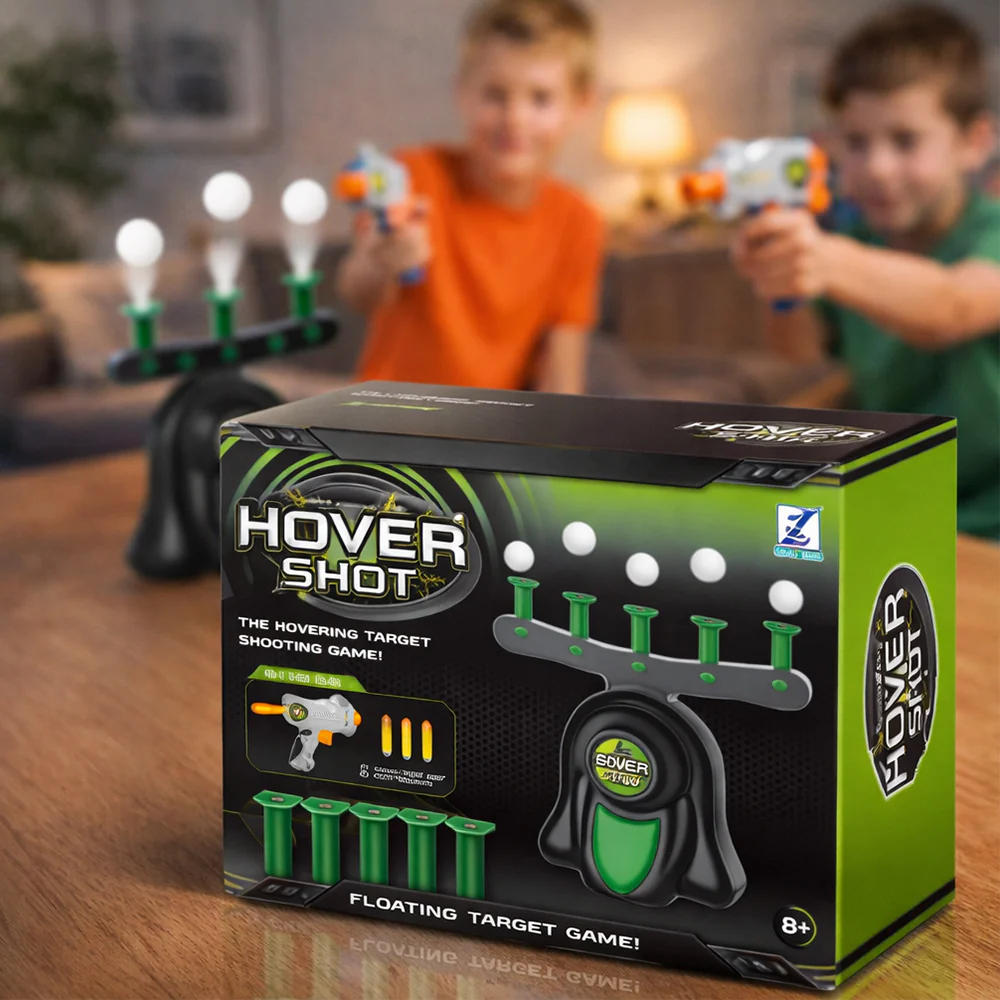 Hover Shot Skydespil – Sjovt Skydelegetøj med Svævende Bolde - Image 5
