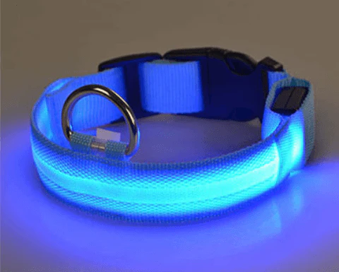 Hundehalsbånd med led-lys - Image 3