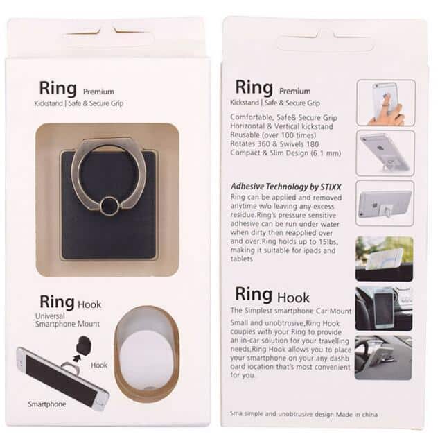 Universal Ring Holder til Smartphone/Tablet - Image 3