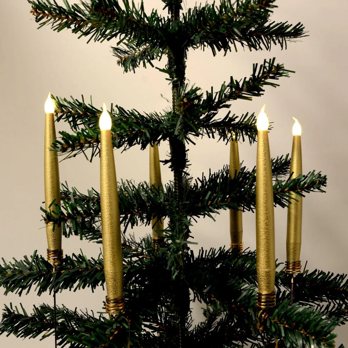 Juletræslys LED 20 stk. Trådløse inkl. Fjernbetjening &amp; Klemmer - passer til de fleste Georg Jensen lysholdere m.m. - Image 6