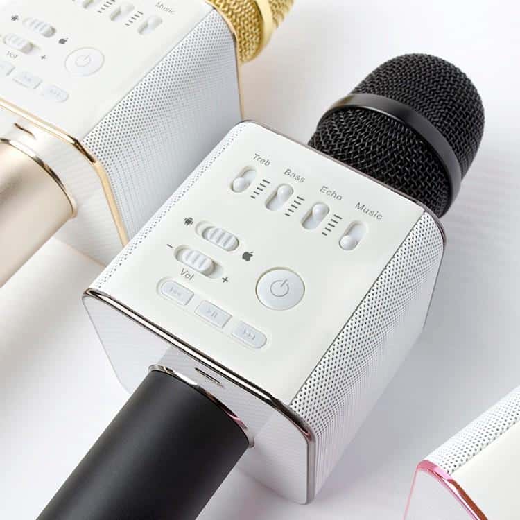 Karaoke Mikrofon Bluetooth med Højttaler - Image 4