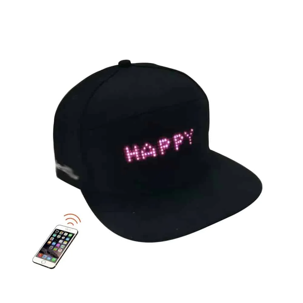 Kasket med LED-display - Bluetooth - - Image 5