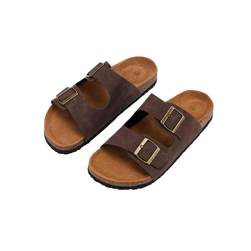 Klassiske remsandaler - sorte, brune eller beige - Image 2