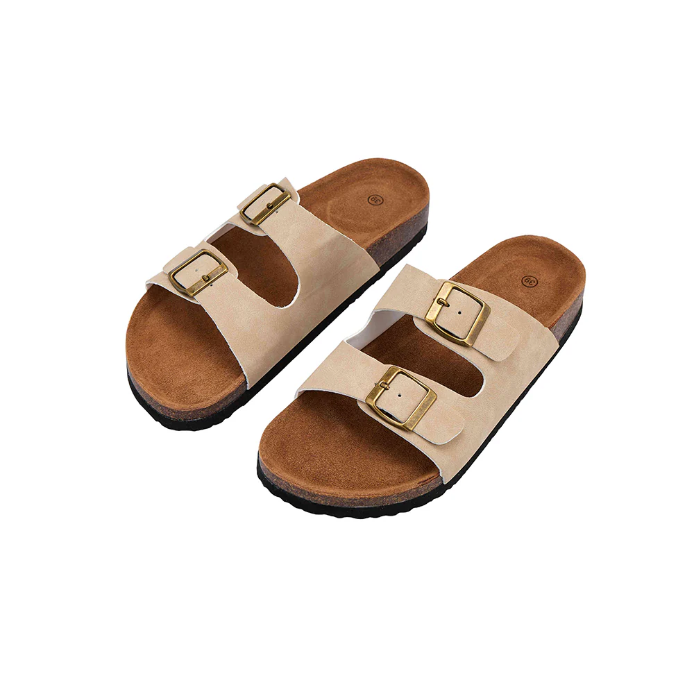 Klassiske remsandaler - sorte, brune eller beige - Image 4