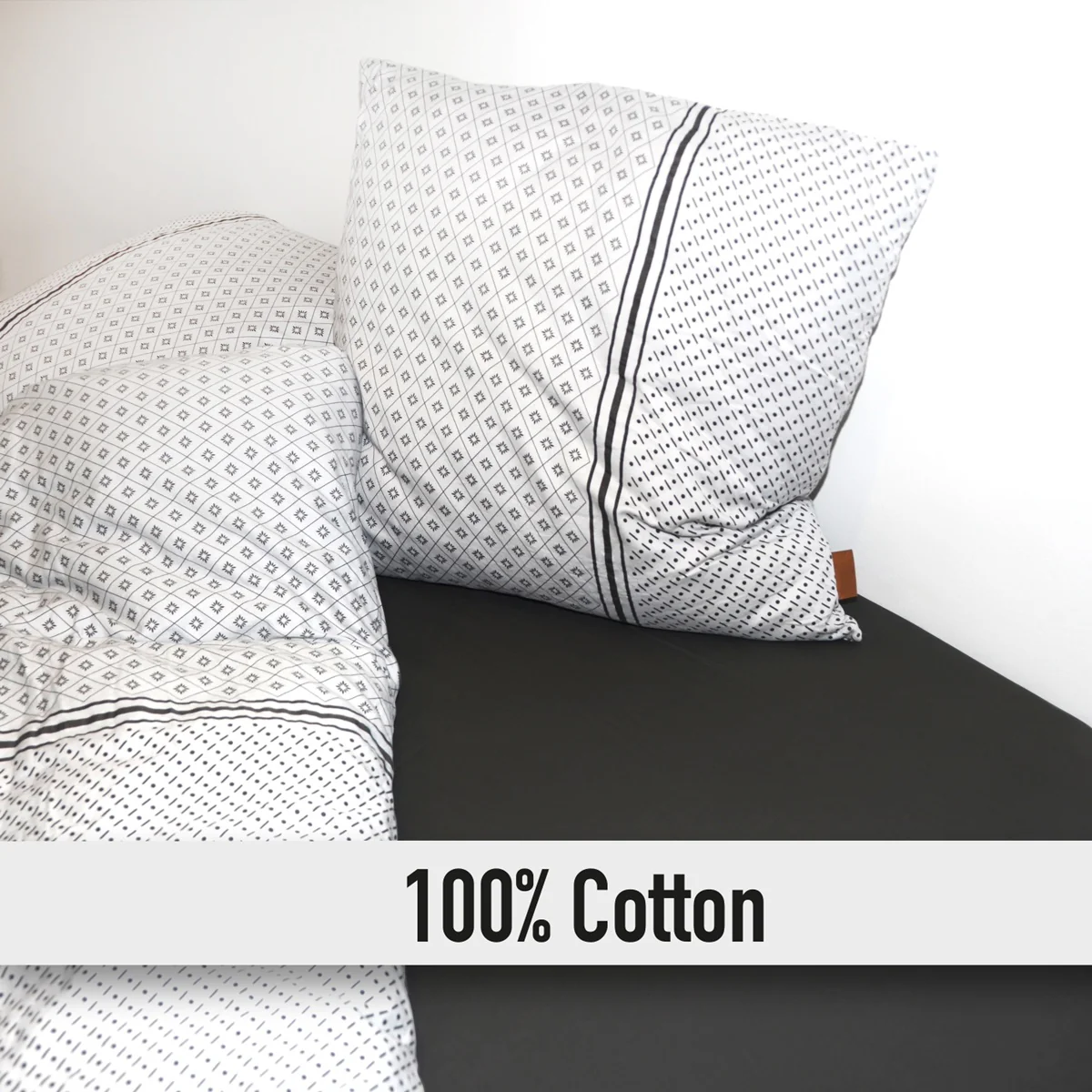Luksuriøse Kuvertlagner i 100% Bomuld - 90 x 200 / 180 x 200 cm - Image 9