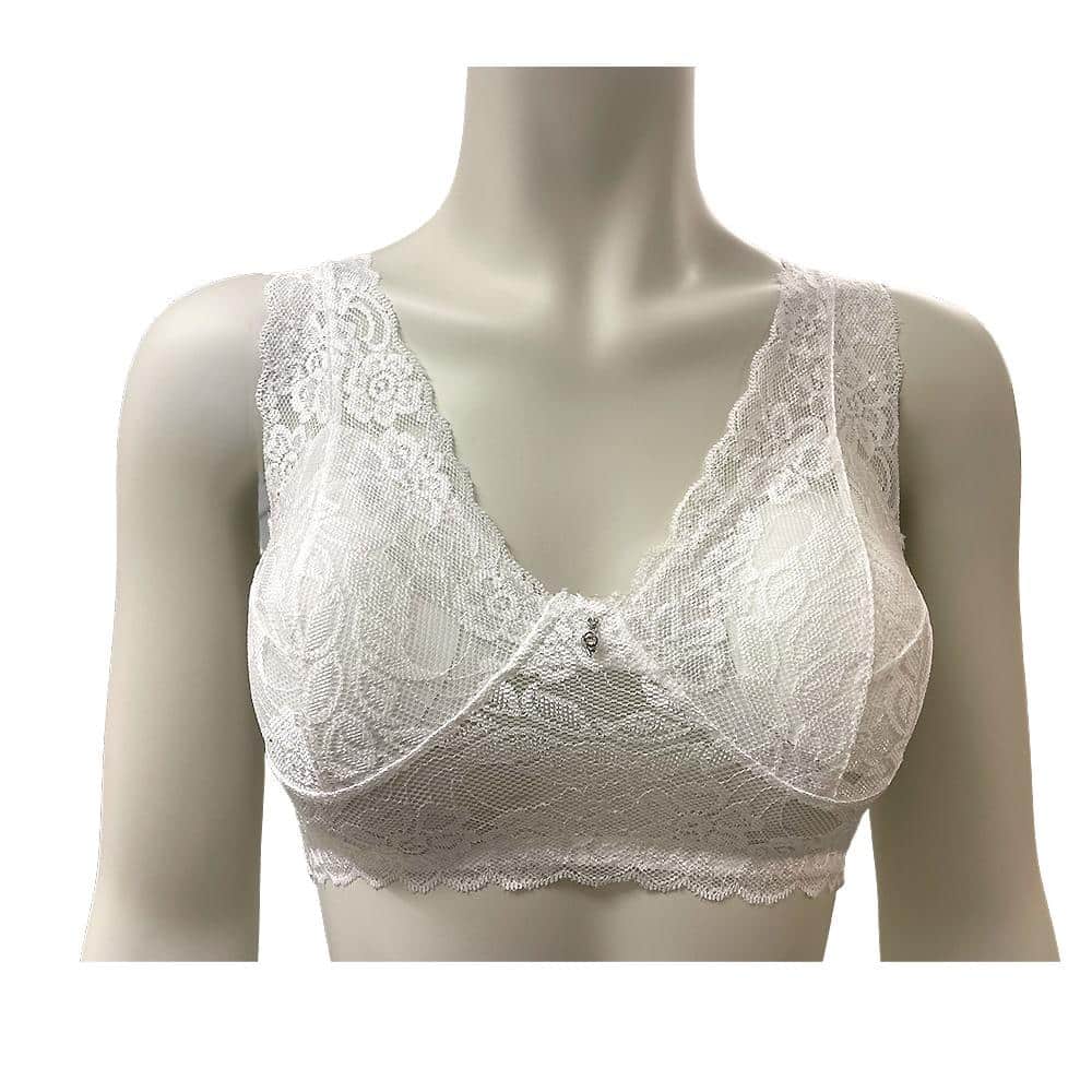 Lace Comfort BH (3 stk. i 3 farver uden bøjle) - Image 4