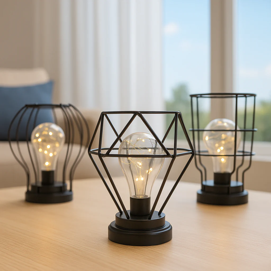 LED Dekorationslampe i Industrial Style - Image 3
