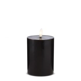 LED Stearinlys - 1 stk. - ø7,5 x 12,5 cm - m/3D flamme - (flere farver) - Image 5
