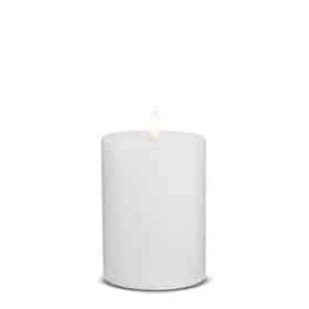 LED Stearinlys - 1 stk. - ø7,5 x 12,5 cm - m/3D flamme - (flere farver) - Image 6