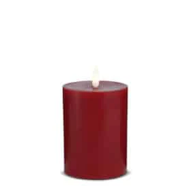 LED Stearinlys - 1 stk. - ø7,5 x 12,5 cm - m/3D flamme - (flere farver) - Image 7