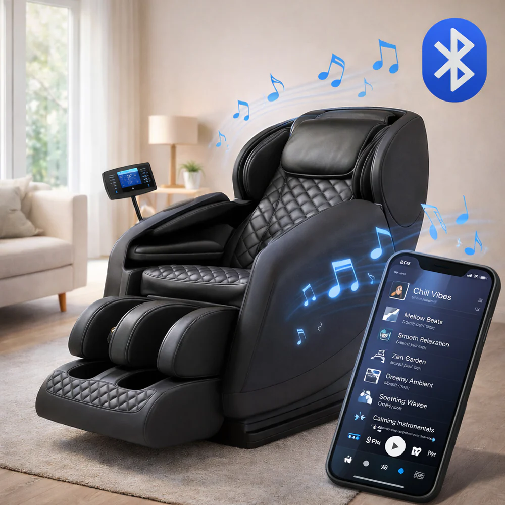 Luksus Massagestol – med Zero Gravity, varme og fuld kropsmassage - model 988E - Image 9