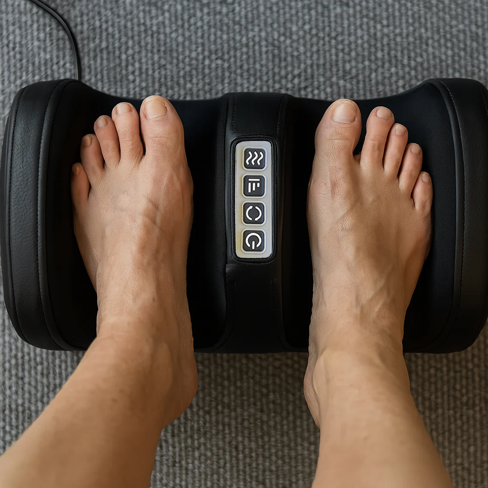 Elektrisk Massagemåtte (sort) m/10 Zoner - Total afslapning fra nakke til fødder - Image 4
