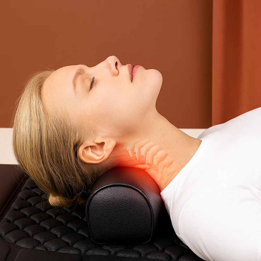 Elektrisk Massagemåtte (sort) m/10 Zoner - Total afslapning fra nakke til fødder - Image 5