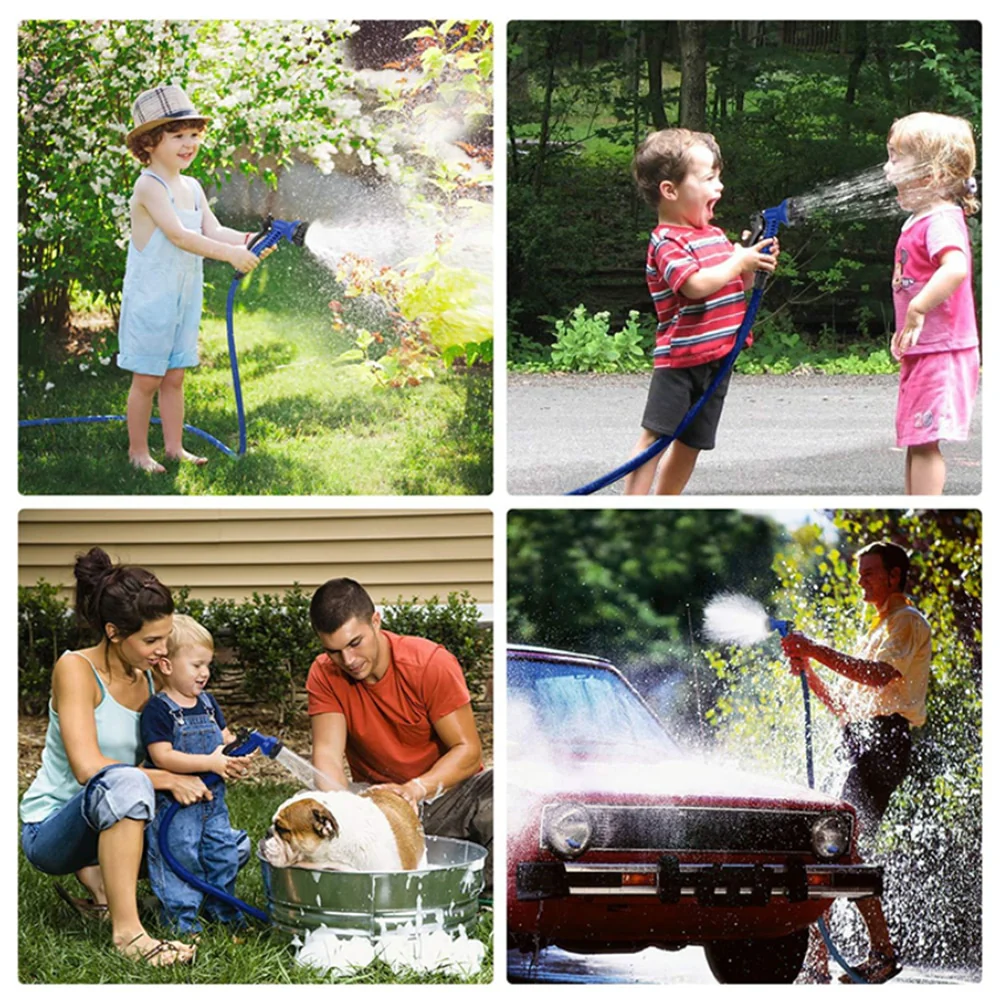 Magic Hose flex haveslange / vandslange - grøn eller blå - flere længder - - Image 5