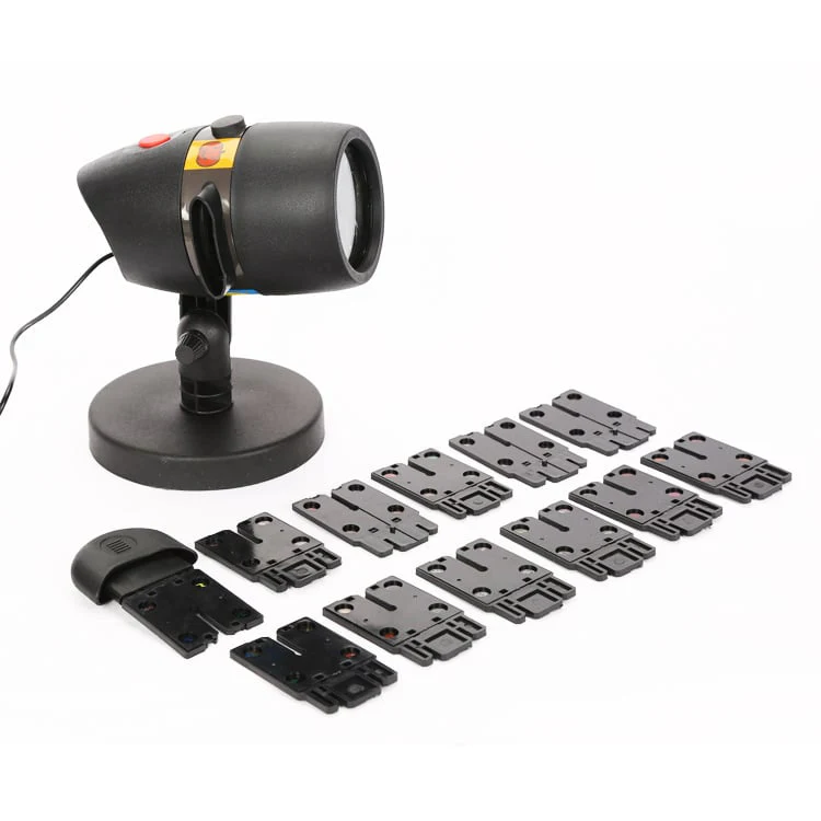 LED Magic Light Projektor – med 12 bevægelige lysmotiver - Image 8