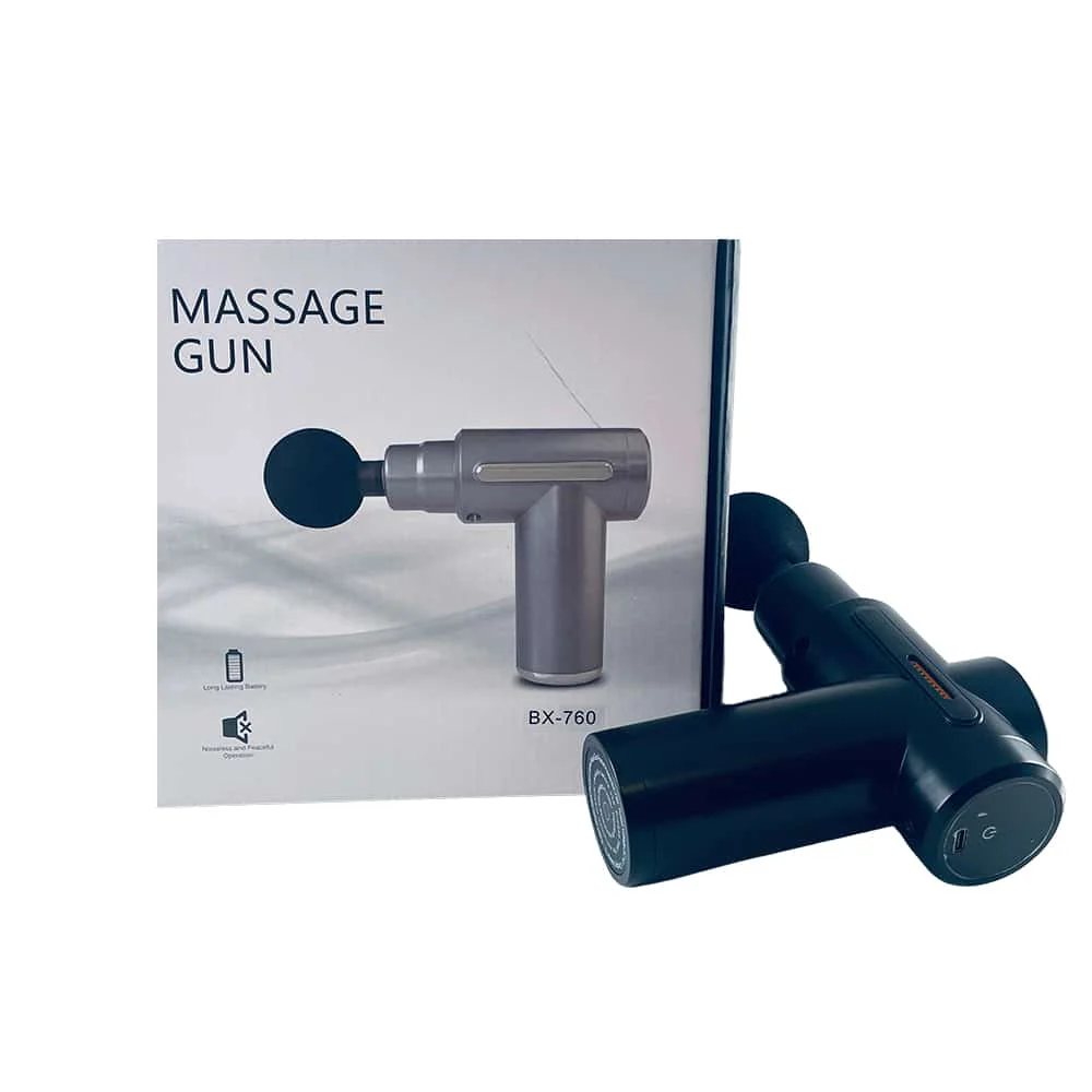 Massagepistol m/6 programmer og 4 Massagehoveder - Image 4