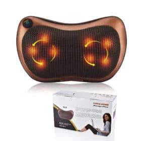 Massagepude m/varme & magnetisk terapi til nakke-, ryg- og benmuskler (til hjemmet og bilen) - Image 6