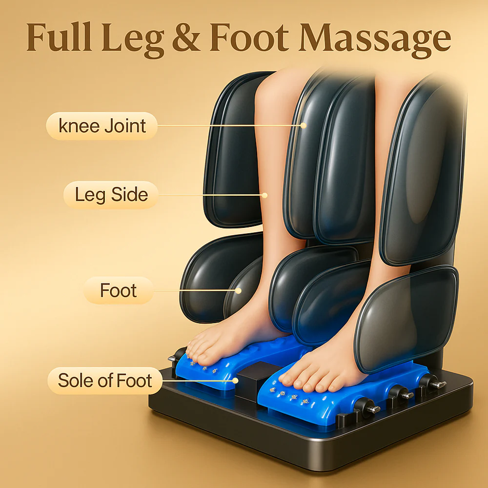 Massagestol 4D Luksus Pro+ med SL-teknologi, Varmeterapi, Stemme Kontrol & Touchskærm - Model M5 grå - Image 4
