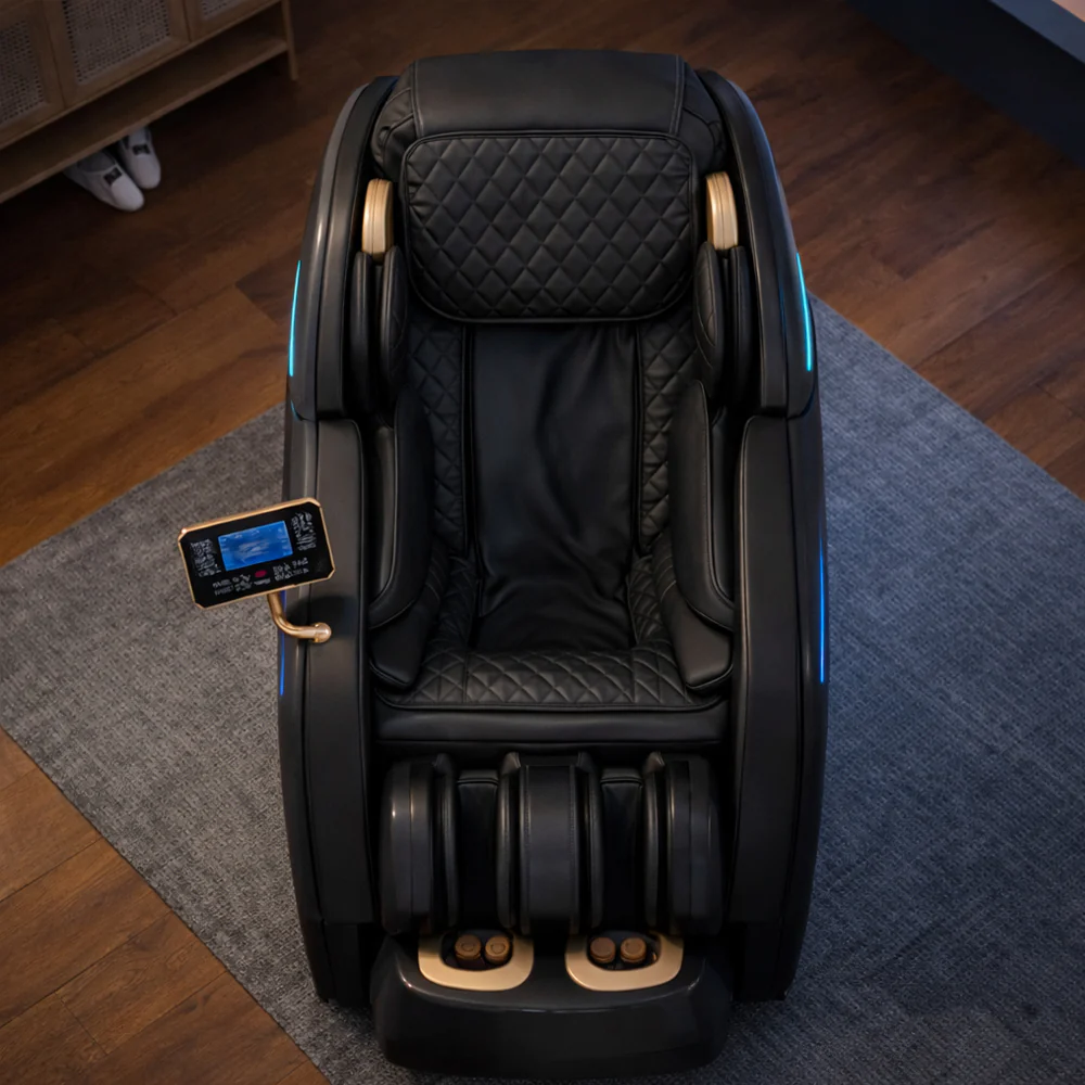 Massagestol 3D med kropsscanning, SL-skinne, lufttryksmassage, varme i ben/lænd & Zero Gravity - Model 988Q6 - Image 3