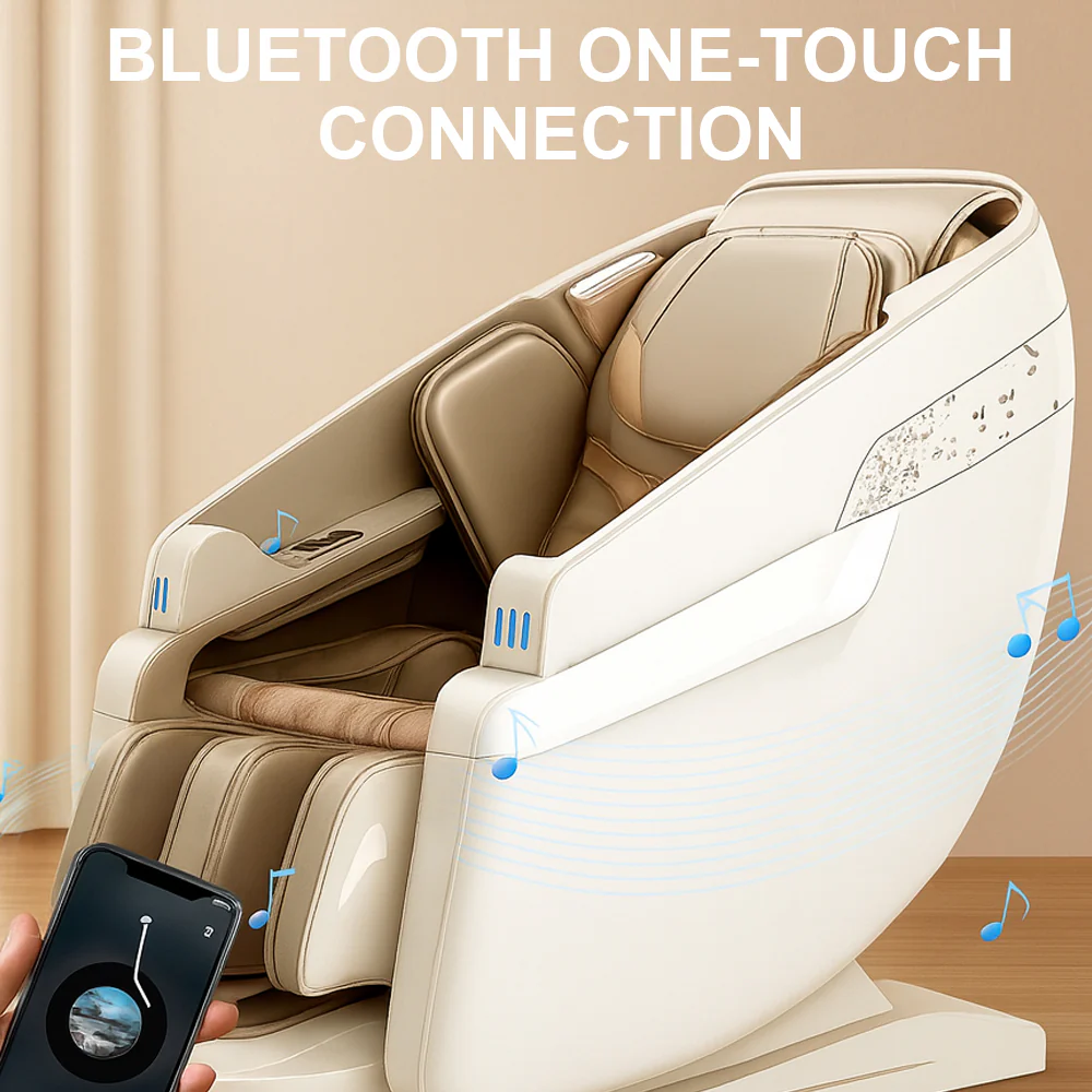 Massagestol 3D med SL-teknologi, lufttryksmassage, Zero Gravity & Intelligent Styring – Model 988R8 - Image 10