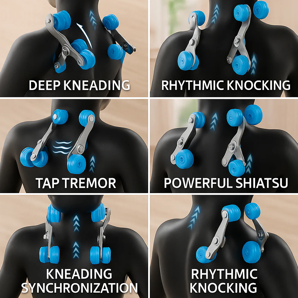 Massagestol 3D med SL-teknologi, lufttryksmassage, Zero Gravity & Intelligent Styring – Model 988R8 - Image 5