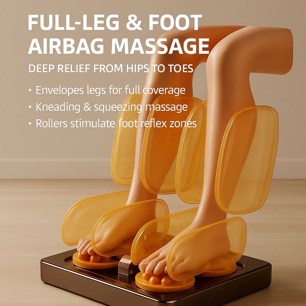 Massagestol 3D med SL-teknologi, lufttryksmassage, Zero Gravity & Intelligent Styring – Model 988R8 - Image 8