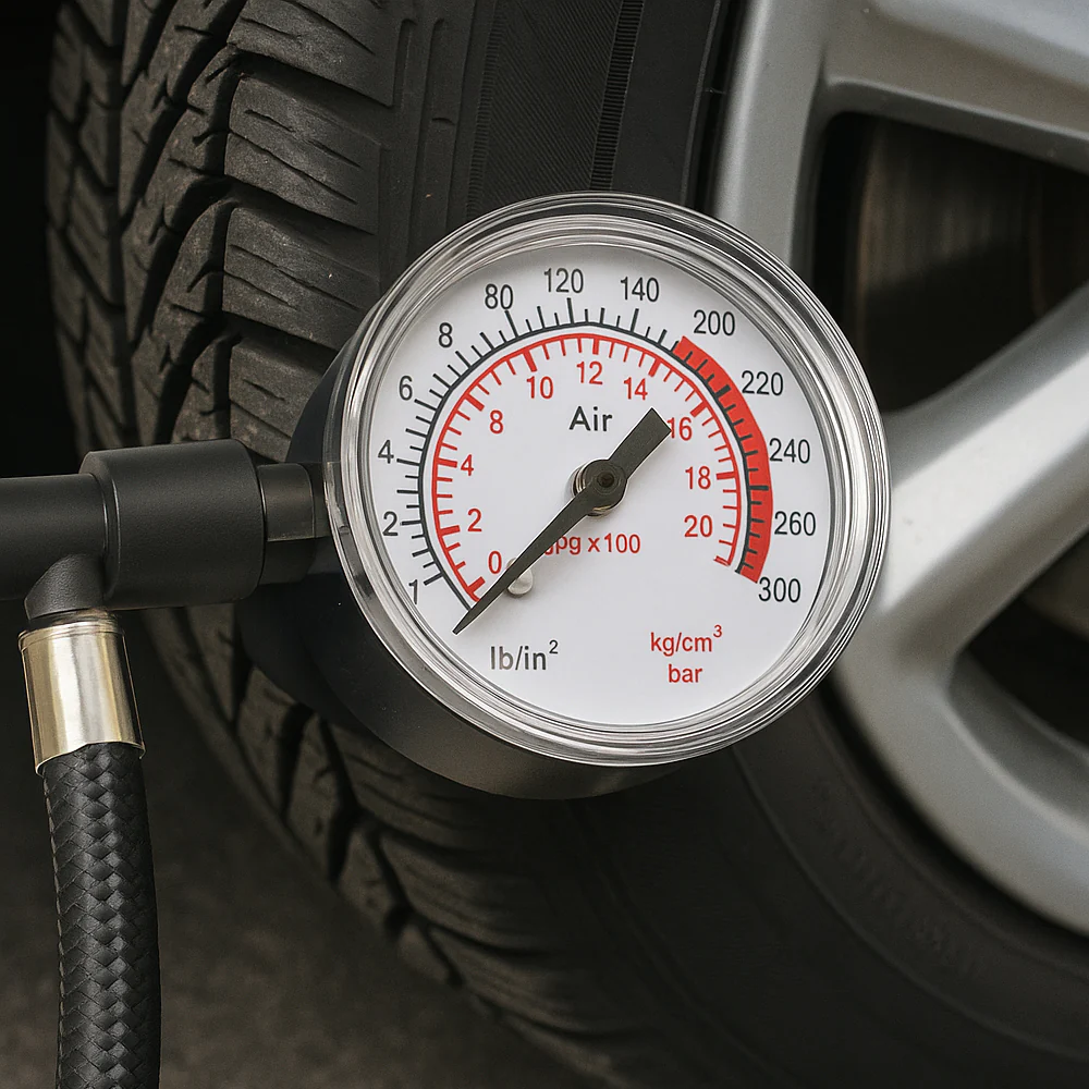 Kraftfuld 300 PSI (20,7 bar)12 volt kompressor – perfekt til bil, cykel, bold mv. - Image 4