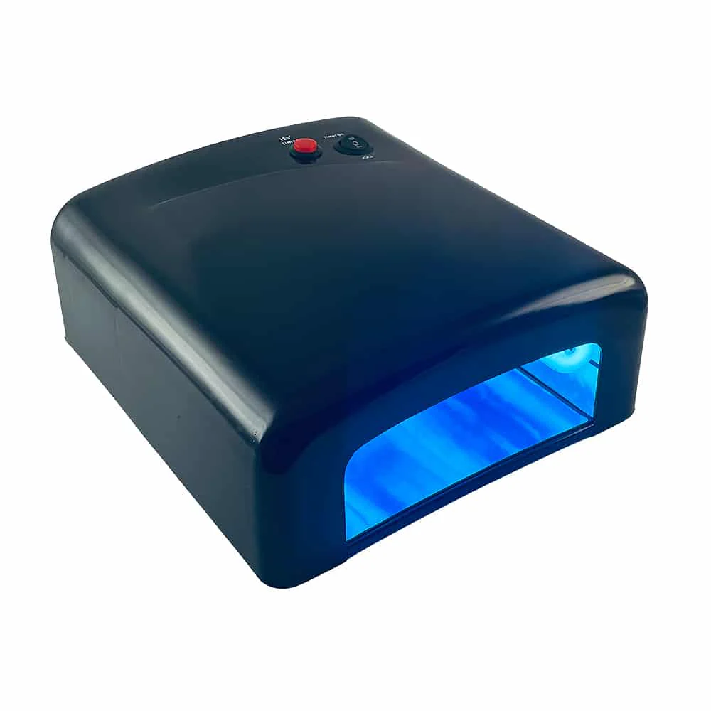 Negle UV-lampe m/timer - 4 stk. lyshærdende UV-pærer - - Image 2
